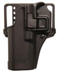 Blackhawk 410508BKR Serpa CQC  OWB Size 08 Matte Black Polymer Pa