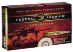 Federal GM308BH185 Premium Gold Medal 308 Win 185 gr Berger Juger