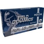 Fiocchi 3030C Field Dynamics InterLock 30-30 Win 170 gr Flat Soft