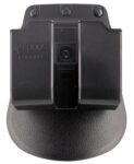 Fobus 6900NDP Double Mag Pouch  Black Polymer Paddle Compatible w