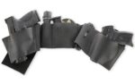 Galco UWBKLG2 UnderWraps 2.0 Black Large Leather/Nylon Handgun