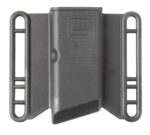Glock MP033612 Mag Pouch  OWB Black Polymer, Belt Slide Mount Up