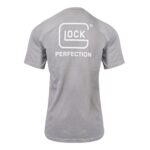 Glock AA75144 Perfection  Gray Cotton Short Sleeve Medium