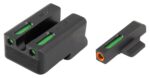 TruGlo TG13NV4PC TFX Pro  Black | Green Tritium & Fiber Optic Ora