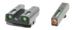 TruGlo TG13WA3PC TFX Pro  Black | Green Tritium & Fiber Optic Ora