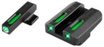 TruGlo TG13FN3A TFX  Black | Green Tritium & Fiber Optic White Ou