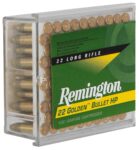 Remington Ammunition 21278 Golden Bullet Rimfire 22 LR 36 gr Plat