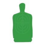 B27FSA SILHOUETTE GREEN PAPER TARGETS
