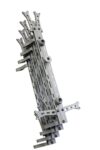 Hawk HWKACS4PK Helium Climbing Sticks Gray Aluminum 10 W x 20 L 4