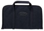 Boyt Harness 0PP650003 Rectangular Pistol Rug Black Canvas Holds