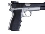 Hogue 09000 Rubber Grip  Black with Finger Grooves for Browning H