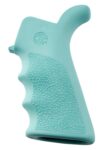 Hogue 13024 OverMolded Beavertail Cobblestone Aqua Blue with Fing