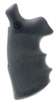 Hogue 25002 Conversion Monogrip  Black Rubber with Finger Grooves