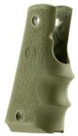 Hogue 45001 OverMolded Grip Cobblestone OD Green Rubber with Fing