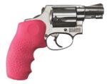 Hogue 60007 OverMolded Monogrip Cobblestone Pink Rubber with Fing