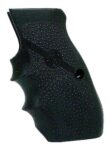 Hogue 75000 Rubber Wraparound  Black Rubber with Finger Grooves f