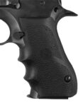 Hogue 76000 Rubber Grip  Black with Finger Grooves for Magnum Res