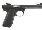 Hogue 82080 Rubber Grip  Black Rubber for Ruger Mark II 22/45