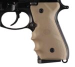 Hogue 92003 Rubber Grip  Flat Dark Earth with Finger Grooves for