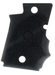Hogue 98080 Rubber Grip  Black with Finger Grooves for Sig P938 w