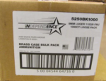 INDEPENDENCE 9MM LUGER 115GR FMJ - 1000 RD BULK BOX
