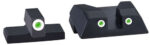 Beretta APX Tritium Night Sights - Green/White Dotss