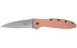 Kershaw Leek Folding Knife 3" Blade Copper