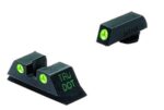 Meprolight USA 102223101 Tru-Dot Sight Set Fixed Green Tritium Fr