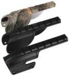 Weaver Mounts 48340 No-Gunsmith Saddle Shotgun Mount  Black Remin