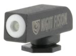 Night Fision GLK000001WGX Tritium Front Sight  Fixed White Ring/B