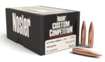 Nosler 26725 Custom Competition 6.5 Creedmoor .264 140 gr Hollow
