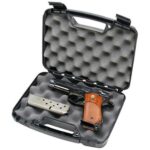 MTM Case-Gard SS-2500 Single Handgun Case  Black Polypropylene Ho