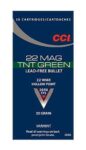 CCI 0060 TNT Green  22 WMR 30 gr Speer TNT Green Hollow Point 50