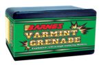 Barnes Bullets 30170 Varmint Grenade Ultra High Velocity 22 Horne