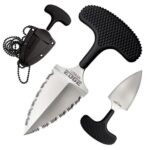 Cold Steel CS-43XLSS Urban Edge  2.50 Fixed Serrated Stone Washed