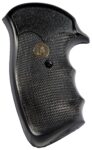Pachmayr 03175 Gripper Grip Checkered Black Rubber with Finger Gr