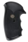 Pachmayr 03264 Gripper Grip Checkered Black Rubber with Finger Gr