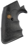 Pachmayr 05067 Gripper Grip Checkered Black Rubber with Finger Gr