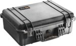 Pelican 1520000110 Protector Case Black Polypropylene Holds Handg