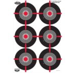 Birchwood Casey 35705 Dirty Bird  Multiple Bullseye Tagboard Hang