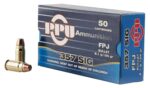 PPU PPH357S Handgun  357 Sig 125 gr Flat Point Jacketed 50 Per Bo