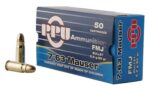 PPU PPH763 Handgun  7.63mm Mauser 85 gr Full Metal Jacket 50 Per
