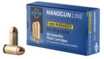 PPU PPH9MF Handgun  9x18 Makarov 93 gr Full Metal Jacket 50 Per B