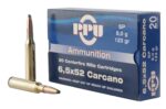PPU PP6CS Metric Rifle  6.5x52mm Carcano 123 gr Soft Point 20 Per
