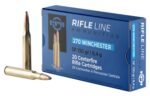 PPU PP2701 Standard Rifle  270 Win 130 gr Soft Point 20 Per Box/