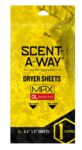 Scent-A-Way 07707 Max Dryer Sheets Odor Eliminator Odorless Scent