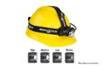 NST 4708B HEADLAMP BLK ADJ