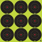Pro-Shot 2BGREEN108 SplatterShot  Black/Green Self-Adhesive Paper