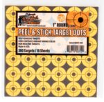 Pro-Shot 1RDOT360 Peel & Stick Target Dots Orange Self-Adhesive P