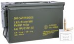 PPU PPRM762M Rangemaster  7.62x51mm NATO 145 gr Full Metal Jacket